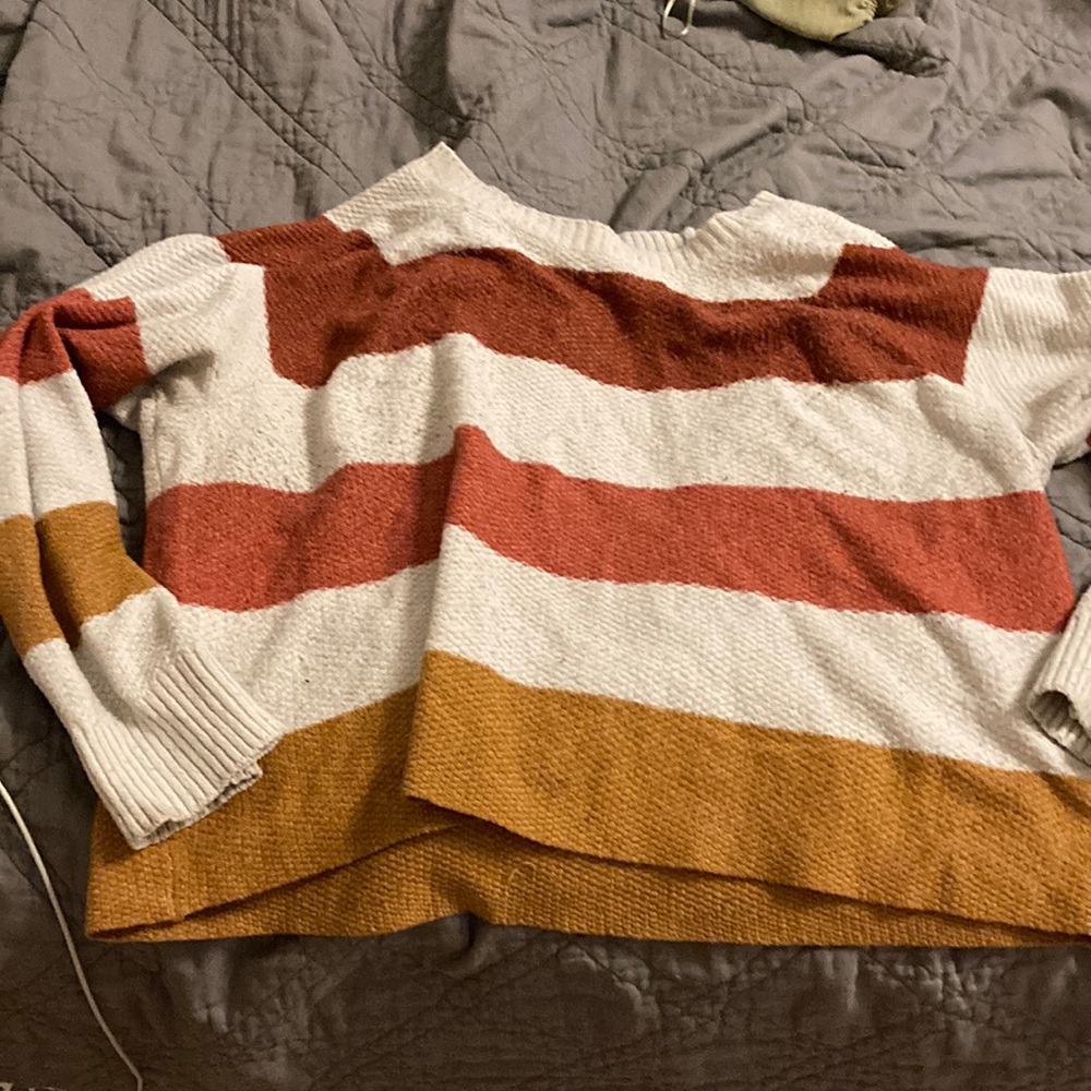 Cropped shirt; never worn